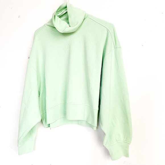NWT & other stories green boxy turtleneck sweater - Picture 2 of 3